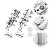 2PCS Durevole Acciaio Nascosto da Parete Staffe for Cucina Muro Unità Armadietto