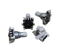 2pcs EC11 encoder potenziometro con commutabile superficie perni di montaggio, 30 posizioni di posizionamento, 15 punti di impulso, lunghezza asse