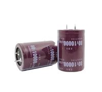 2pcs EC882 80v10000uf Radial Aluminum Electrolytic Capacitors 80v 10000uf Tolerance 20% size 35x50MM 20% MQXFCZUX