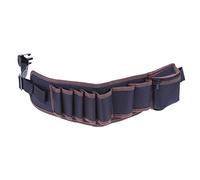 2PCS Elettricista Vita Regolabile Porta Pocket Cintura for Gli Attrezzi di Riparazione Bagagli a Mano Kit Bag Cintura Porta Attrezzi (Color : 2PCS Black)