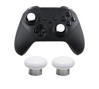 2Pcs Elite Controller Short Magnetic Thumbsticks Replacement for Xbox Elite Series 2 Controller, Elite Series 2/2 Core Thumbsticks Accessories for Xbox Elite Series 2 Core Controller(White)