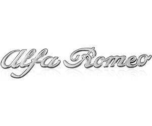 2pcs Emblem Adesivo per Alfa Romeo Giulietta Stelvio Spider GT Giulia Mito Brera, Decalcomanie Auto, Adesivi per Auto Logo Badge Decal Emblema Adesivo, Accessori per Decorazione Distintivo dell'auto