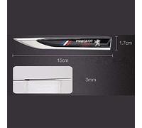 2pcs Emblem Adesivo per Peugeot 206 207 307 3008 2008 308 408 508 301 208, Decalcomanie Auto, Adesivi per Auto Logo Badge Decal Emblema Adesivo, Accessori per la Decorazione Distintivo dell'auto