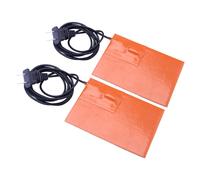 2pcs Engine Heater Oil Pan Tank Heater Pad Heater With Plug Universal Get