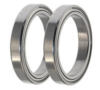 2PCS ER1634ZZ 19.05x25.4x3.967 R1634ZZ 1634 Special Inch Thin Type Single Row Deep Groove Ball Bearings Hardware