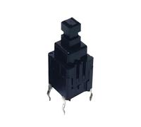 2PCS ESE20C441 Interruttore a spinta momentaneo 8 * 8 * 17.5mm Senza pulsante di ripristino della serratura 0.1A14V