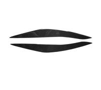 2Pcs Faro Sopracciglio Palpebre Trim Copertura per BMW Serie 5 2011-2017