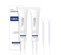 2Pcs Fast-Drying Natural Long-Lasting Eyelid Enhancer, Double Eyelid Defining Cream, Invisible Double-Eyelids Styling Cream, Easy to Remove