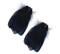 2pcs Faux Pearls Piumato Clip per Capelli Laterali Forcine Per Scenari E Festa Di Matrimonio Abbigliamento Accessori Testa
