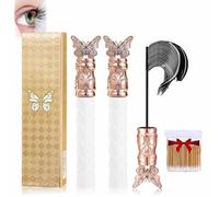 2Pcs Filterseed Mascara,Waterproof Sweat-Proof & Long-Lasting Mascara,Lengthening And Curling,Non-Smudged Dramatic Lashes