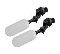 2pcs Float Ball Valve Shut Off 1/2" Automatic Fill Water Flow Fittings Use