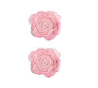 2Pcs Floreale Finestra Tenda Clip Metallo Molla Morsetti Fibbie Fiore Drappeggio Tieback Accessori Decorativi Per La Casa Fermatenda Con Fiore Artificiale