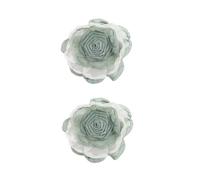 2Pcs Floreale Finestra Tenda Clip Metallo Molla Morsetti Fibbie Fiore Drappeggio Tieback Accessori Decorativi Per La Casa Fermatenda Con Fiore Artificiale