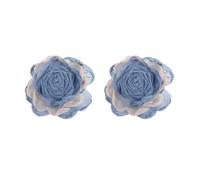 2Pcs Floreale Finestra Tenda Clip Metallo Molla Morsetti Fibbie Fiore Drappeggio Tieback Accessori Decorativi Per La Casa Fermatenda Con Fiore Artificiale