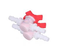 2Pcs Flow Control Valve Water Stop Controller Regulator ABS Switch Accessory Set Kit 10mm / 0.39in