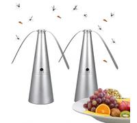 2pcs Fly Fan, Ventilatori Anti Mosche Alimentati Tramite USB Per Tavoli