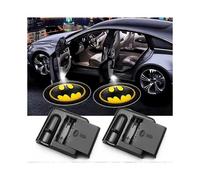 2pcs for Batman Car Door Lights Logo Projector Led Wireless Car Door Shadow Lights Welcome Courtesy Lights for All Car Models, Clear