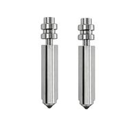2pcs for Kobra X Nozzle KX Bimetal Nozzles 0.4mm One-Piece Hotend Nozzle for KobraX 3D Printer
