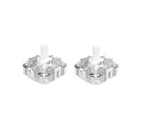 2PCS for Mechanic G6Pro G5Pro V2 Game Controllers TMR Hall Joystick JS20 Hot Swap Joystick Game Controller White