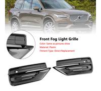 2PCS Front Bumper Fog Lamp Grille Fog Light Grille Per Volvo XC90 2021-2024 T9 Y