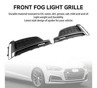 2PCS Front Bumper Fog Light Grille Cover Trim Per Audi A5 S-Line S5 2018-2019 DE