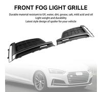 2PCS Front Bumper Fog Light Grille Cover Trim Per Audi A5 S-Line S5 2018-2019 L3