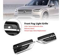 2PCS Front Bumper Fog Light Grille Fog Lamp Grille Per Volvo XC90 2021-2024 Y0