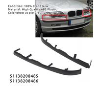 2PCS Front Bumper Headlight Lower Molding Trim Per BMW 3 Series E46 4Door 98~01