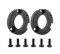 2pcs Front Leveling Lift Kit for 1995-2004 4WD 2WD, True 2 Inch Lift Spacers, CNC Machined Billet Aluminum Suspension Leveling Kit with Powder Coated Black