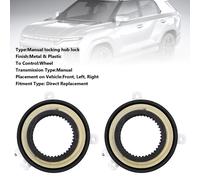 2Pcs Front Manual Wheel Locking Hub 4151009000 Per Ssangyong ACTYON 2005-2025 H7