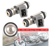 2PCS Fuel Injector 8000A5495 IWP156 For MV AGUSTA BRUTAL 910R 910S 2006-2011 H7