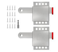 2pcs Garage Door Lock With Self Tapping Screws Inside Deadlock For Most Heavy Duty Per Porte