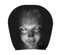 2PCS Ghost Face Car Headrest Cover,Funny Scary Face Head Rest Cover for Car