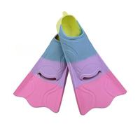 2pcs Gioventù Nuoto Palmata Pinne Antiscivolo Silicone Pinne Attrezzatura di esplorazione Per Uso Famiglia Leggero Nuoto Pinne Bambini