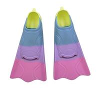 2pcs Gioventù Nuoto Palmato Pinne Antiscivolo Silicone Pinne Attrezzatura di Esplorazione Per Uso Familiare Bambini Sport Acquatici Scarpa