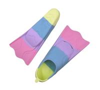 2pcs Gioventù Nuoto Palmato Pinne Antiscivolo Silicone Pinne Attrezzatura di Esplorazione Per Uso Familiare Pinne Professionali Snorkeling