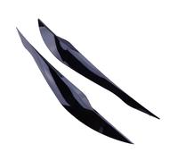 2pcs Gloss Black Headlight Eyebrows Eyelid Cover fit for BMW F30 F31 318i 12-18