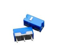 2pcs gold dot mouse switch red black yellow dot button DG series Life 6000w(White dot)