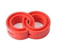 2Pcs Gomma Ammortizzatore Molla Paraurti Automotive Molla Elicoidale Tampone Cuscino Anti Vibrazione Molla Universale Cuscino Paraurti per Auto (A)