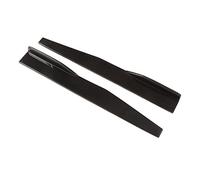 2PCS Gonna Laterale per Auto, KIMISS Gonna Laterale per Carrozzeria Universale per Auto Gonna Laterale Posteriore in ABS per Modifiche Automobilistiche (nero lucido)