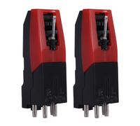 2Pcs Grammofono A Stilo Magnetico con Stilo In Vinile con Lp Accessori per Stilo In Vinile per Stilo Giradischi Stilo