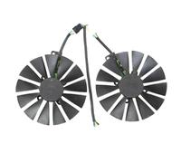 2PCS Graphic Card Cooling Fan For ASUS DUAL GeForce GTX1060-O6G FDC10U12D9-C