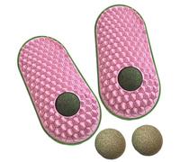 2PCS Groomer Gatti Pennello Angolo Da Parete Spazzola Per Toelettatura Scratcher Massaggio Nepitella Giocattolo Noia Gatti Fornitura Nepitella Giocattolo