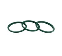 2pcs guarnizioni antipolvere a doppio gradino in TPU A1-tipo, diametro interno 50mm, per cilindro idraulico, cilindro pneumatico, diametro esterno 62mm, 50x62x5.5/10mm