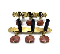 2Pcs Guitar String Tuning Pegs Machine Heads Rapporto 1:18 Parti Di Ricambio Per Accordatori Di Bloccaggio Per Chitarra Piroli Accordatura per Chitarra