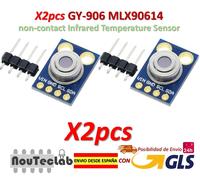 2pcs GY-906 MLX90614 senza Contatto Rosen Temperatura Sensore Modulo MLX90614ESF