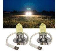 2PCS H3 for ambra Xenon Giallo 100W Alogena Auto . Fendinebbia Lampadine