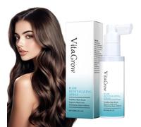 2Pcs Hair Growth Spray, Spray per Capelli per La Crescita dei Capelli, with Biotin & Caffeine, Vegan, per Capelli Sottili e Idratanti per Donne e Uomini (60ML)