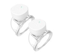 2pcs Hands- Seno elettrico con 3 modalità, 9 livelli, capacità 180 ml, ricarica di tipo C, batteria 800mAh, nero/bianco MY-376