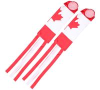 2pcs Hanging Windsock Decorazioni per la casa Calze per il vento della famiglia